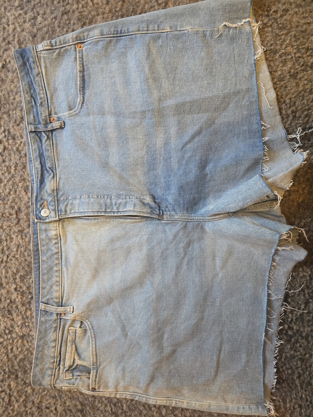 Old Navy Light Blue High-Rise Straight Jeans